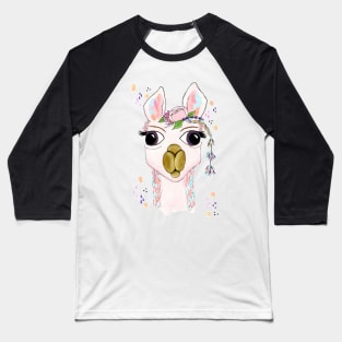 Llama Baseball T-Shirt